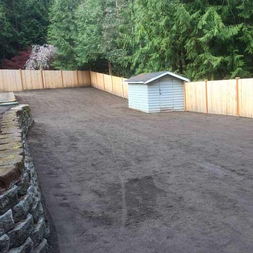 Land clearing in Duvall WA