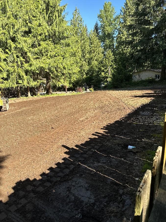 Cleared lot and access improvement