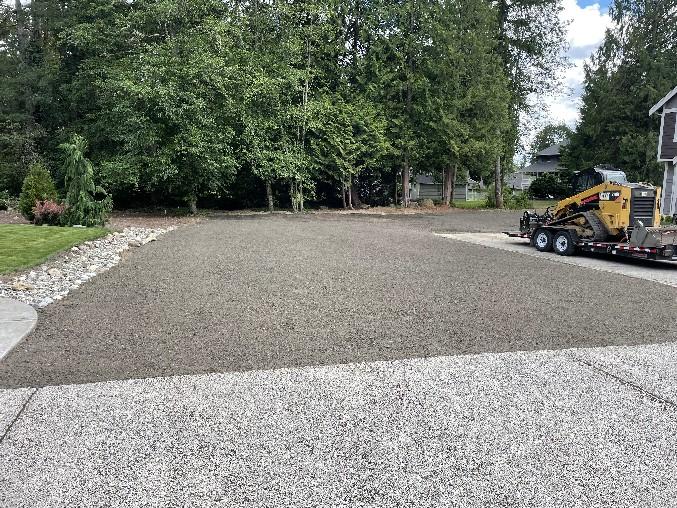 Grading and drainage work in the Eastside