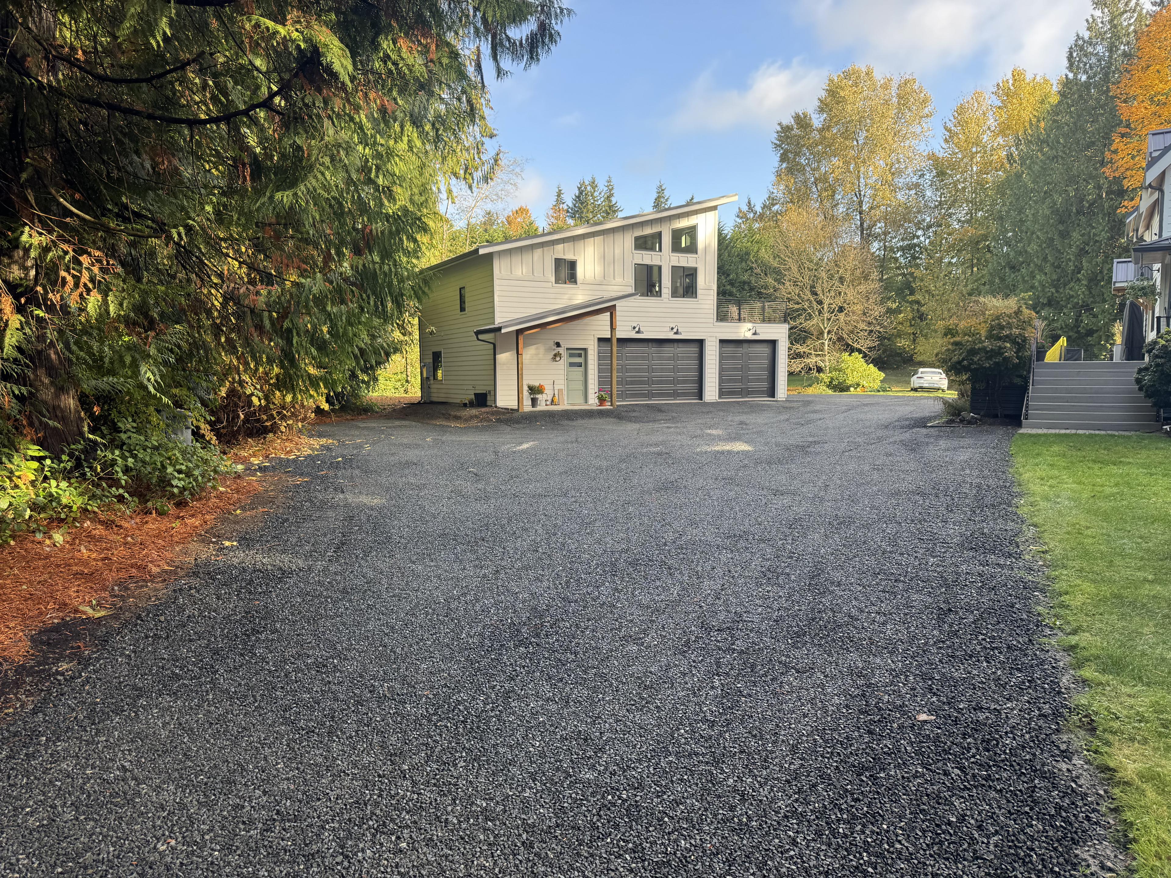 Excavation and grading work near Duvall WA